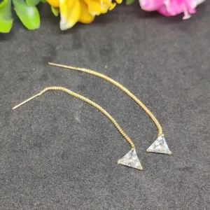 Pack Of 2 Gold Traditional Wear Sui Dhaga Earring For Women & Girls Earring Set