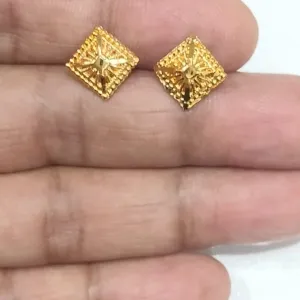 CHAKOR TOPS 1 PAIR GoldEN  Micron Plated...