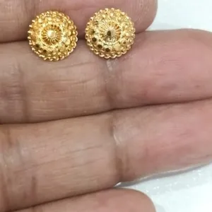 1gm Gold And Micron Plated Round South S...