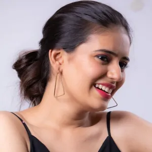 GOLDEN TIKONA Hoop Earrings Big Size All...