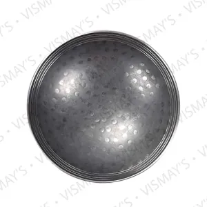 Vismays Smooth Edge Iron Kadhai Handle Free Hammered Design