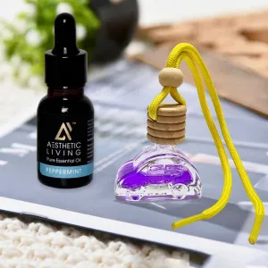 Aesthetic Car Shape Car Diffuser Bottle...