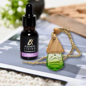 Crystal Car Aromatizer Diffuser with Ess...