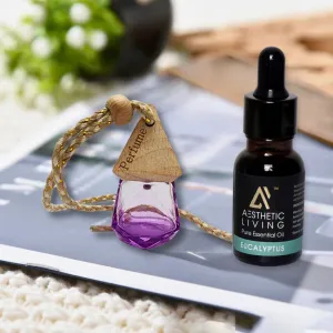Car Aroma Diffuser Crystal Bottle with E...