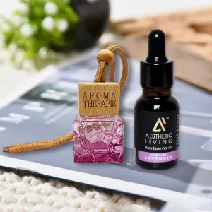 Aesthetic Square Car Diffuser Bottle wit...