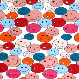 Homdazal Microfibre Abstract Queen Bedsheet Multicolor Elegant