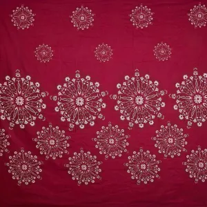 Homdazal Microfibre Abstract Queen Bedsheet Multicolor Bold