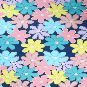 Homdazal Microfibre Abstract Queen Bedsheet Multicolor Chic