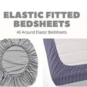 Homdazal Microfibre Abstract Queen Bedsheet Multicolor Pattern