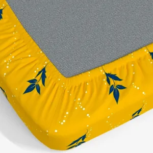 Homdazal Microfibre Abstract Queen Bedsheet Multicolor Swirl