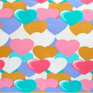 Homdazal Microfibre Abstract Queen Bedsheet Multicolor Splash