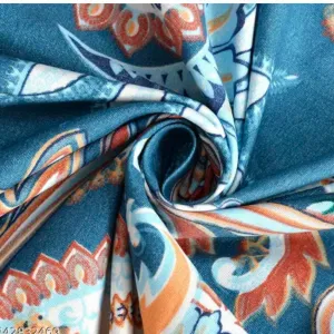 Homdazal Microfibre  Abstract Queen Size Multi