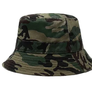 Solid Army Bucket Hats And Caps For Men