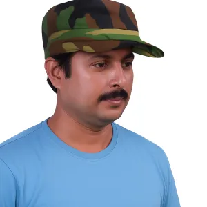 Camouflage Short  Visor Golf Caps Captain Hats