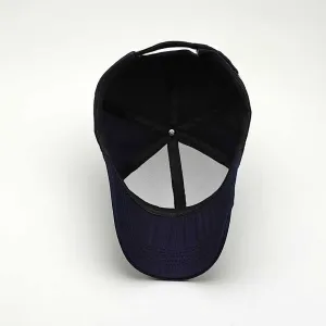 Plain Solid Navy Blue Caps And Hats For Men Trucker Style Head Wear