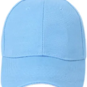 Plain Solid Blue Caps And Hats For Men Trucker Style Head Wear