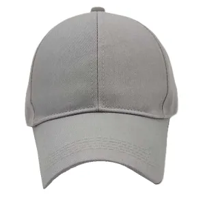 Plain Solid Grey Caps And Hats For Men Trucker Style Head Wear