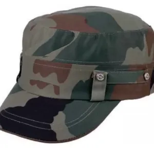 Short Visor Captain Style Golf Caps For Men Army Camouflage Color