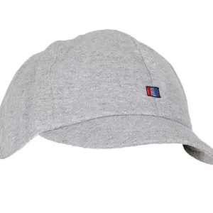 Cotton Short News Boys Style Golf Caps Light Grey Color