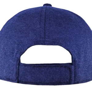 Cotton Short News Boys Style Golf Caps Dark Blue Color