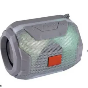 Wireless Bluetooth Speaker with Mic, FM Radio, AUX/USB/TF Support & 6Hrs Playtime – Hands-Free Calling & Rechargeable Battery