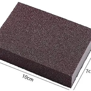 Emery Magic Brown Sponge Deep Cleaner of Kitchen Tools, Gas Stove, Utensils (MOQ 2 Pcs)