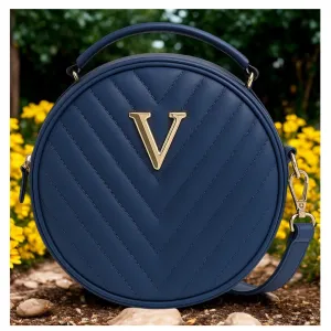 Trendy Sling Bag for Women Quilted Round Shape Crossbody Handbag with Stylish Finish