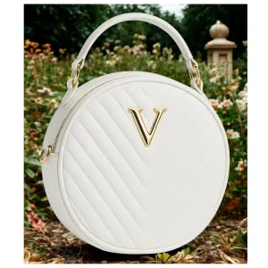 Trendy Sling Bag for Women Quilted Round...