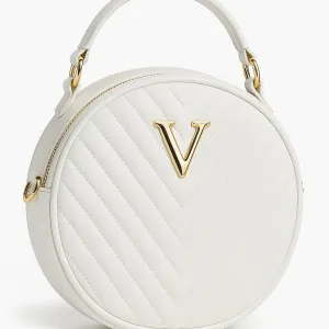 Trendy Sling Bag for Women Quilted Round Shape Crossbody Handbag with Stylish Finish