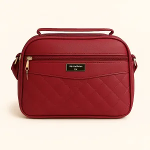 Stylish Quilted Sling Bag for Women & Gi...