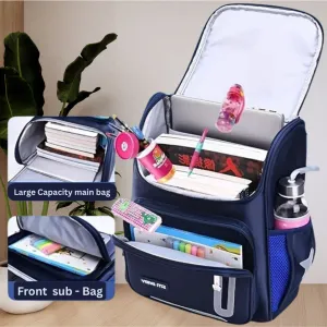 Cute Bear School Bag for Kids Durable Daily Backpack