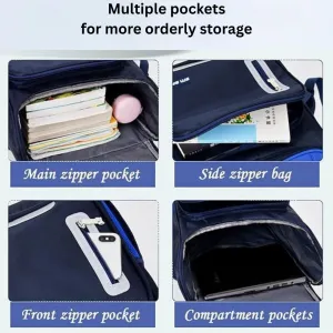 Cute Bear Design School Bag for Kids Boys Girls