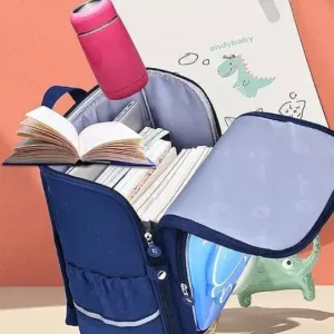 3D Cartoon Backpack for Kids Water Resistant School Bag