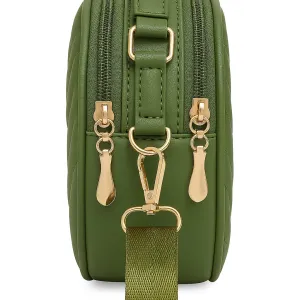 Trendy Sling Bag for Women Quilted Round Shape Crossbody Handbag with Stylish Finish