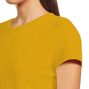 Women's Round Neck Butterfly Floral Graphic 100% Cotton Printed Regular fit Round Neck T-Shirt,