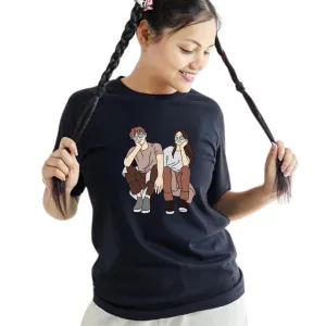 Printed Cotton T-Shirt for Women