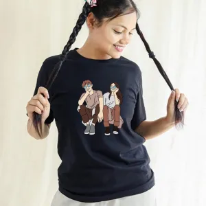 Printed Cotton T-Shirt for Women