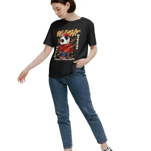 Women’s Graphic Cotton Tees I Printed Cotton T-Shirts I 100% Cotton Printed Tees