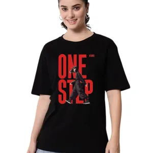 Women Short Sleeve Cotton Blend Oversize...