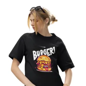 Women’s Oversized Stylish Graphic T-Shir...