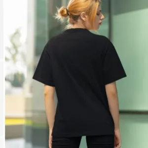 Women’s Oversized Stylish Graphic T-Shirt – 100% Cotton Printed Tee | Casual & Comfortable