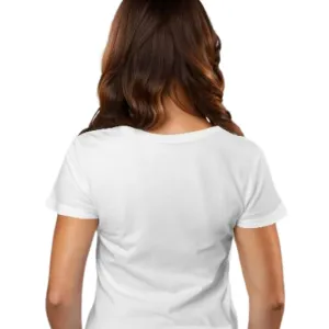 Women Short Sleeve Cotton Graphic T-Shirt