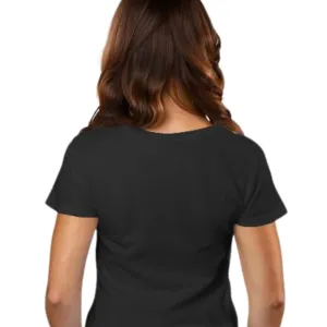 Women Short Sleeve Cotton Graphic T-Shirt