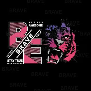 Stylish Graphic Tee for Women – 100% Cotton Printed Black T-Shirt