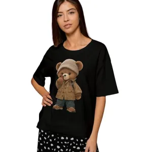 Women’s Oversize Cotton Tees I Printed C...