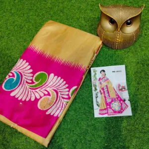 Elegant Semi Pure Silk Saree Blouse Piec...