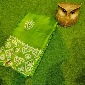 Designer Semi Pure Silk Saree with Blous...