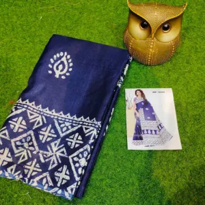 Budget Friendly Semi Pure Silk Saree wit...