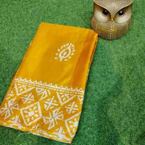 Soft Semi Pure Silk Saree with Blouse Pi...