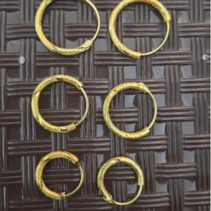 Gold Plated Brass cutwork Small &Cute fa...